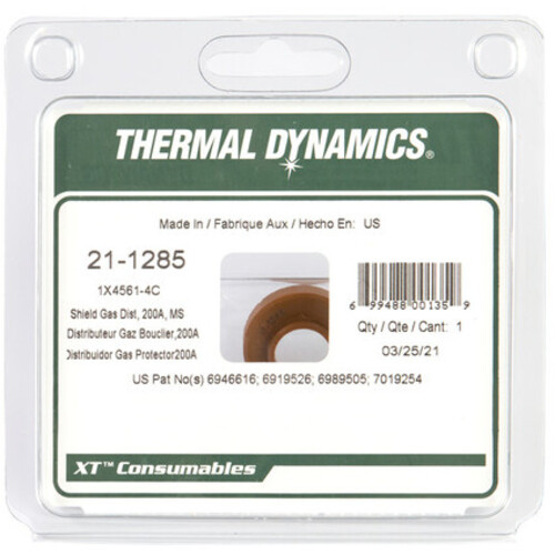 Thermal Dynamics Shield Gas Distributor Mild Steel, 300Amp