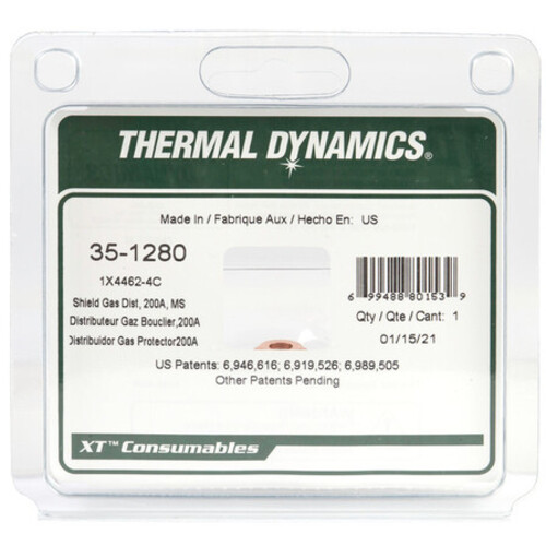Thermal Dynamics Mild Steel Shield Gas Distributor, 300A