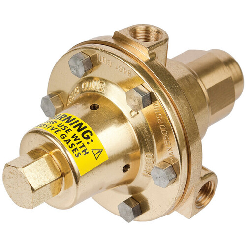 ‎Victor Meco P Series High Pressure Specialty Gas Single Stage Regulator, 1/4″ - 18 NPT