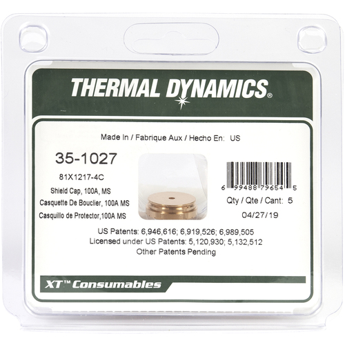 ‎Thermal Dynamics Stainless Steel/Aluminum 55 Amp Tip, XT-301